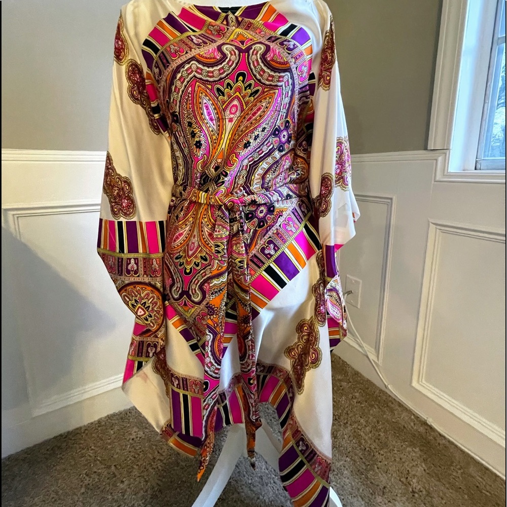 Cache Multicolor Geometric Dress - Picture 4 of 16